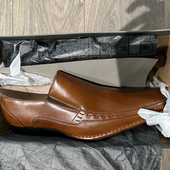 Stacy Adams Templin Tan Leather Men\'s Loafers main image 4
